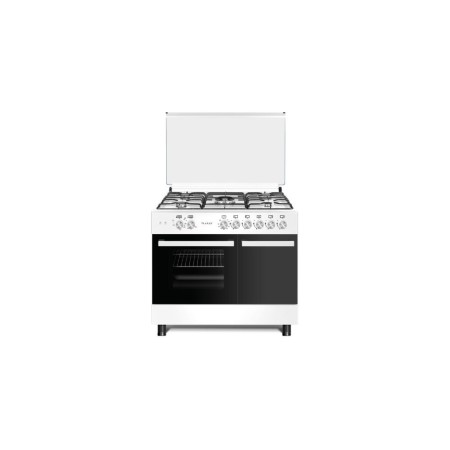LAREL CUC.L90BT5GB CUCINA 90x60 BIANCA F.NO GAS GRILL ELETTRICO
