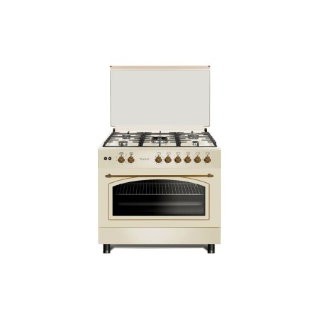 LAREL CUC.L90ER CUCINA 90x60 PANNA RUSTICA F.NO ELETT GRILL ELETT 6 FU