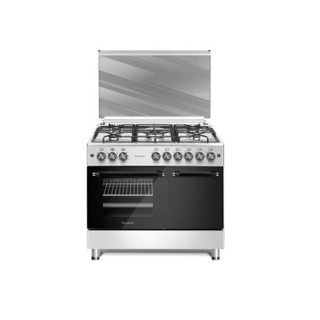 LAREL CUC.L90EXP CUCINA 90X60 INOX 5 FUOCHI