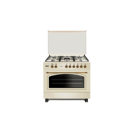 LAREL CUC.L90GR CUCINA 90x60 PANNA RUSTICA F.NO GAS GRILL ELETTRICO