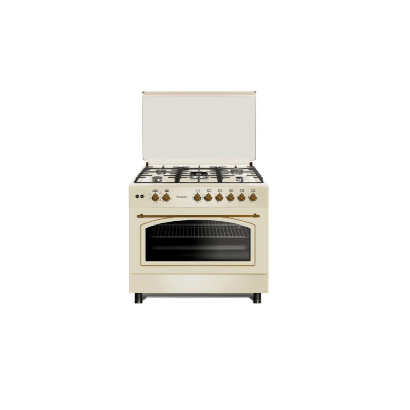 LAREL CUC.L90GR CUCINA 90x60 PANNA RUSTICA F.NO GAS GRILL ELETTRICO