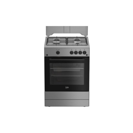 BEKO FBG62010DX CUCINA 60x60 GAS INOX FORNO GAS