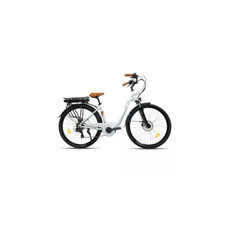 EMG VINTAGE BIKE MARILYN PLUS BICICLETTA 28" X2 BATT.13AH SILVER