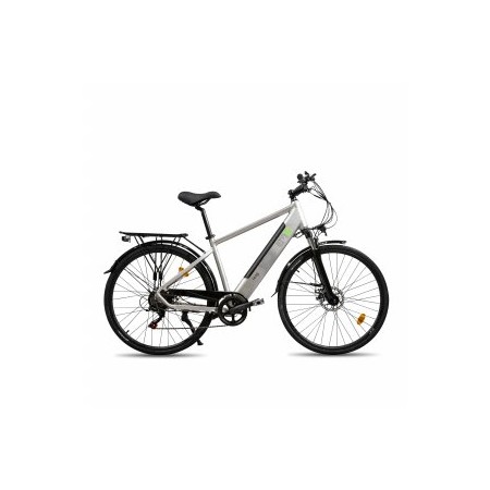 EMG KING CITYBIKE BICICLETTA 28" BATT. 13AH INT. SILVER
