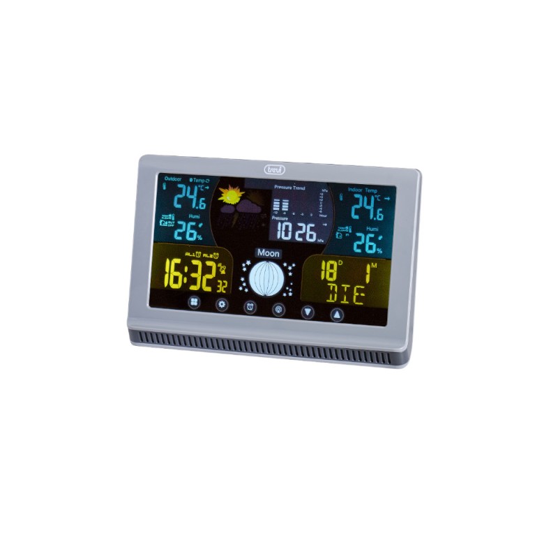 TREVI ME 3P70 RC STAZIONE METEO TOUCH CON SENSORE ESTERNO