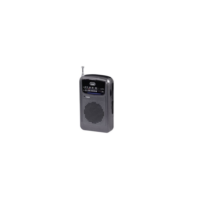 TREVI RA 710 MINI RADIO PORTATILE AM/FM METAL GUN