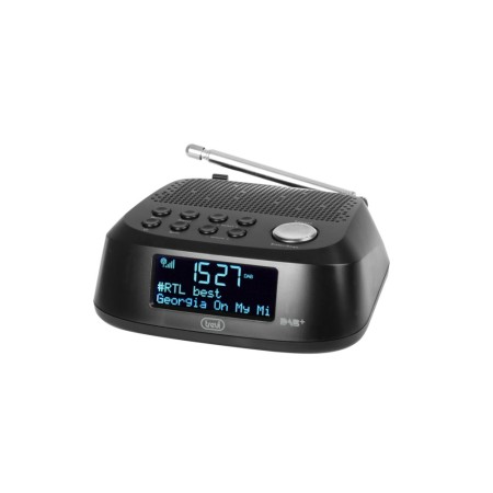 TREVI RC 80D4 DAB NERO RADIOSVEGLIA ELETTRONICA CON RICEVITORE DAB /DA