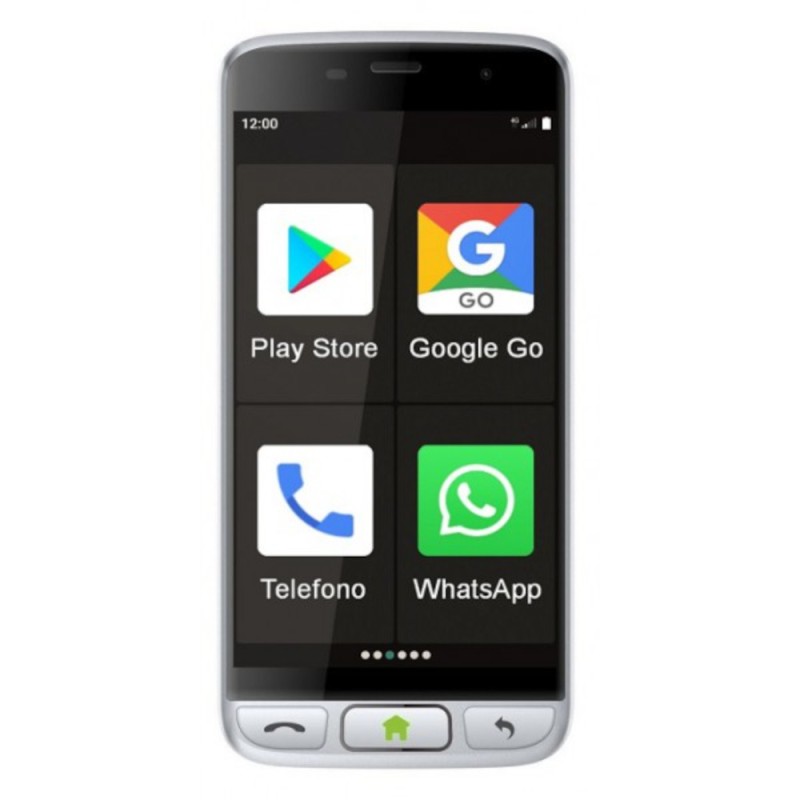 SAIET SMART SENIOR STS502 BIANCO PERLA - KIT CUSTODIA PROTETTIVA + GLA