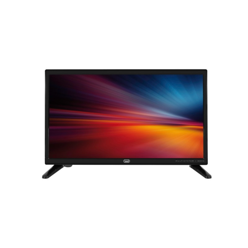 TREVI LTV 1904 SA2 TV 19" LED HD CON RICEVITORE DVBT-T2 DVBS-S2 NERO