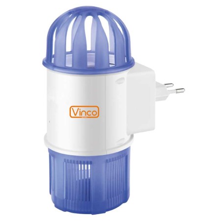 VINCO 20293 INSETTICIDA ELETTRICO DA PARETE LED UV CON VENTOLA 4W