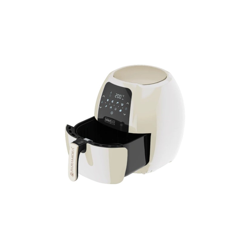 PYRAMIDEA MAMBOAF08C FRIGGITRICE AD ARIA 8LT DIGITALE VINTAGE CREMA