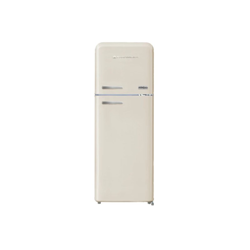 PYRAMIDEA MAMBO2402C FRIGO D/P 240LT cl.E CREMA VENTILATO