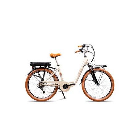 EMG VINTAGE BIKE AUDREY BICICLETTA 26" X2 BATT.13AH CHAMPAGNE