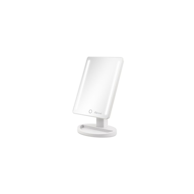 GIRMI BE0401 SPECCHIO PER TRUCCO 16X22 CON LUCE LED BATTERIA E USB