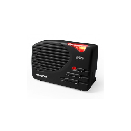 SAIET TUONO SUONERIA ELETTRONICA AMPLIFICATA CON INDICATORE LUMINOSO