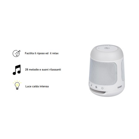SAIET INCANTO - SPEAKER LUMINOSO 5W BIANCO -