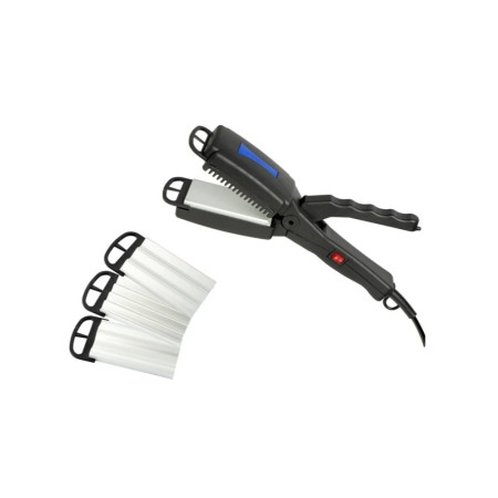 ECM PS01 PIASTRA STIRANTE CON 3 ACCESSORI INTERCAMBIABILI