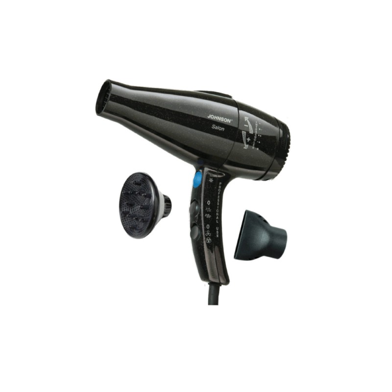 JOHNSON SALON - ASCIUGACAPELLI 2000W MOTORE AC