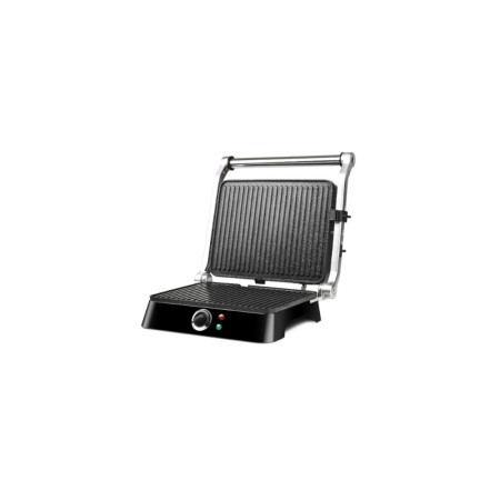 GIRMI BS4400 BISTECCHIERA INOX 1400W CON TERMOSTATO E PIASTRE PETRAVER