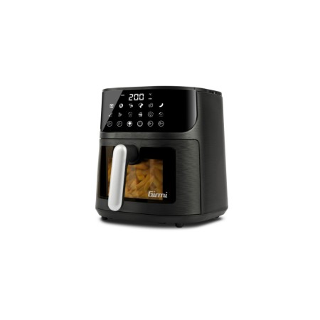 GIRMI FG7800 FRIGGITRICE AD ARIA 1500W 6 LT CON FINESTRA NERA