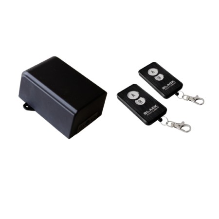JL2166 BLACK EASY LIGHT Kit Ricevitore+2 Radiocomandi univer. 2 canali