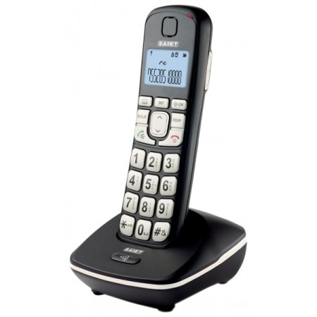 SAIET ERGO TELEFONO CORDLESS DECT GAP AMPLIFICATO TASTI GRANDI