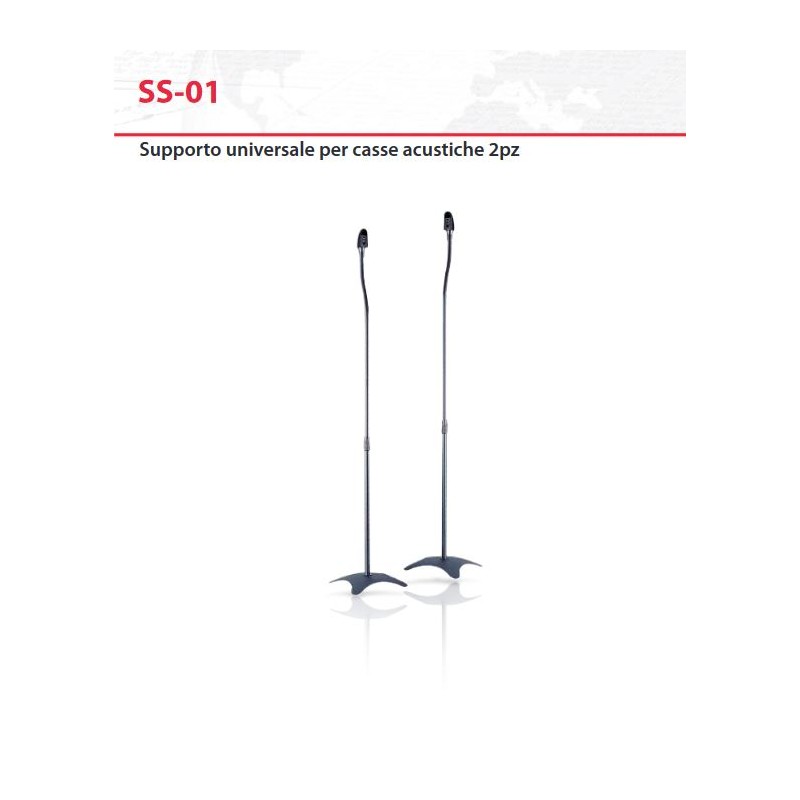 JL41762 SS01 Supporto universale da terra per casse acustiche JOLLY LI