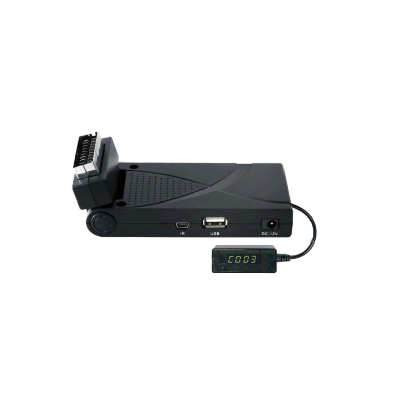 SPACE DIGITAL DECODER DIGITALE TER. DVB-T2 HEVC HD SCART/HDMI T2-100HD