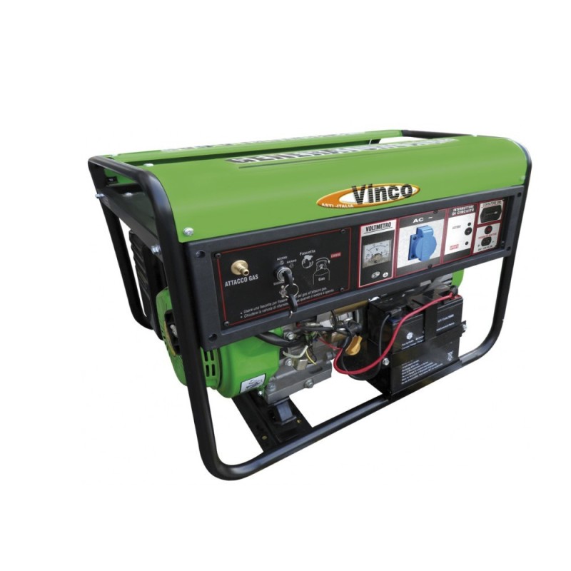 VINCO - GENERATORE CORRENTE MOD. CC2000-LPG-E-B A/E