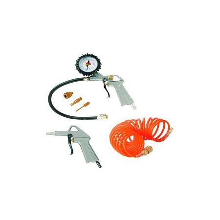 VINCO 60615 KIT ACCESSORI 3 PZ PISTOLA SOFFIAGGIO+PISTOLA GONFIAGGIO+T