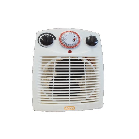 VINCO 70303 TERMOVENTILATORE DA INTERNO 1000/2000W CON TIMER