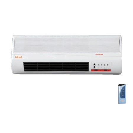 VINCO 70328 TERMOCONVETTORE 1000/2000 W CON TELECOMANDO