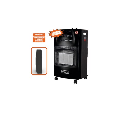 VINCO 71417/B STUFA A GAS FOLDABLE ACCENSIONE ELETTRICA
