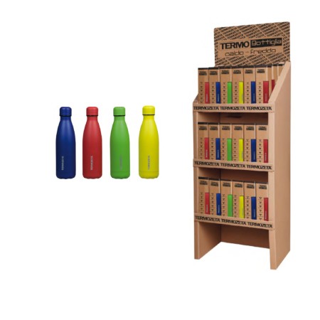 TERMOZETA ESPOSITORE PALL BOX 72 pz 76031M - BOTTIGLIA TERMICA - MIX C