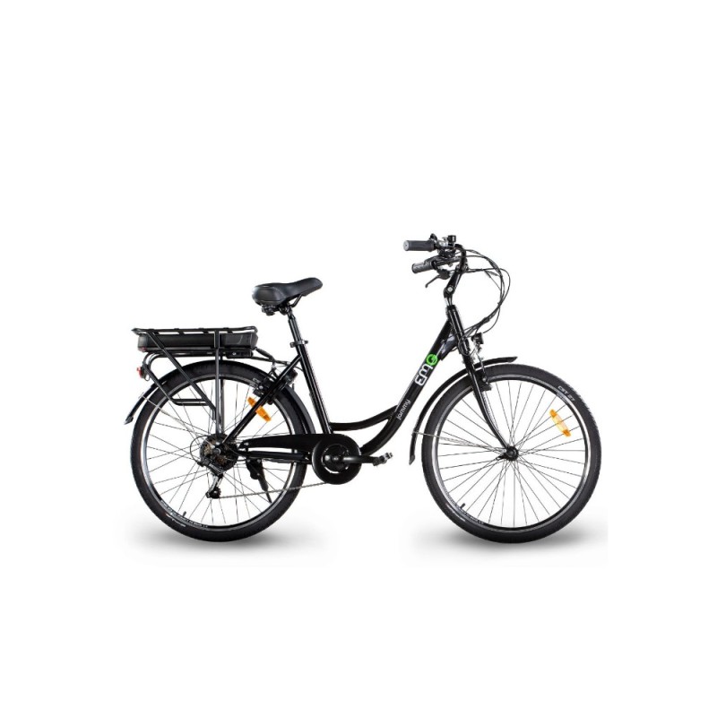 EMG JAMMY CITYBIKE BICICLETTA 26" BATT.10AH NERO