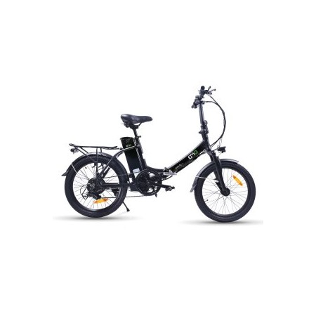 EMG SPEEDY GO BICICLETTA PIEGHEVOLE 20" BATT.6AH NERO